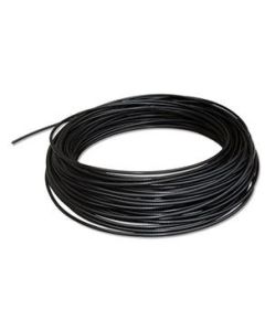 Kabel zwart met staaldraad 3 x 0.75mm2