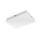 Zip plafondaansluiting mat wit