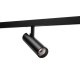 Zip Tube Micro Zwart Led 2700K