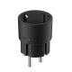 Smart plug on/off,black,16A,BT