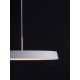 VETRO Matt White Aluminium & Acrylic LED