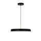 Vetro Matt Black Aluminium & Acrylic Bla