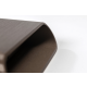 Wandlamp Diaz L brons geborsteld