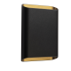 Wandlamp Diaz S zwart goud