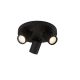 Selene 3 Round IP44 GU10, Sand Black