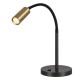 Ciara Mini GU10 Desk Lamp, Gold & Black