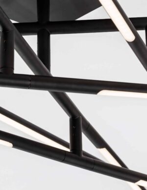 Opbouwlamp Raccio, LED 48 zwart - Afbeelding 4